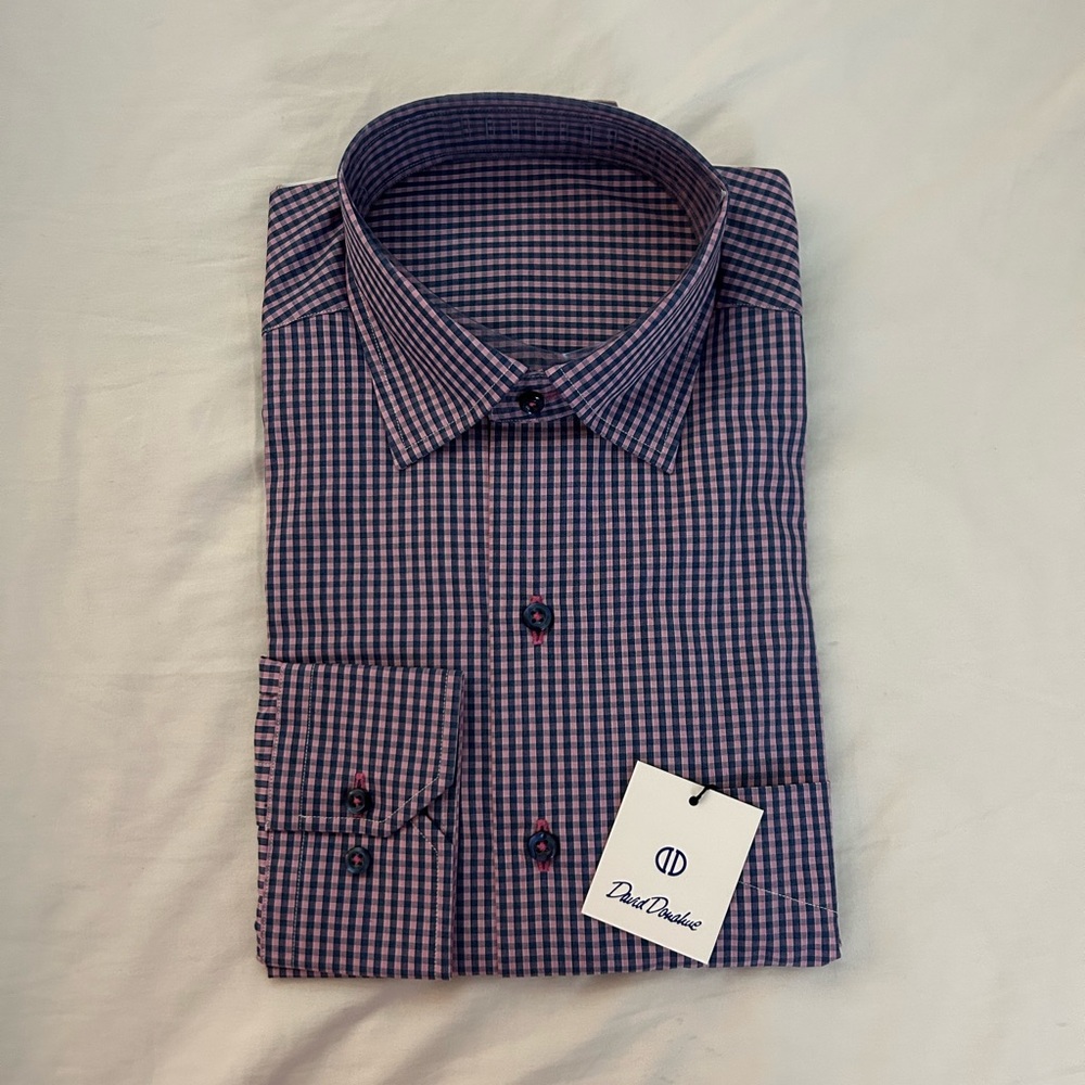 David Donahue Men’s Dress Shirt